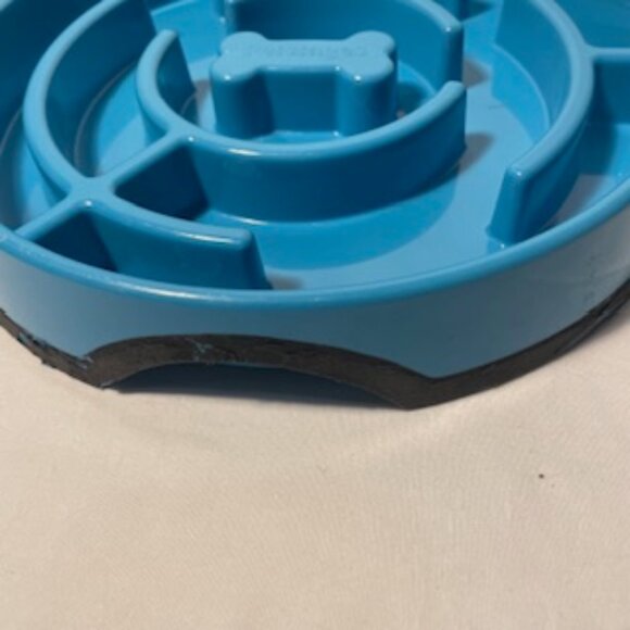Petstages Slow Fun Feed Dog Bowl, Dishwasher Safe, Blue - Picture 12 of 14